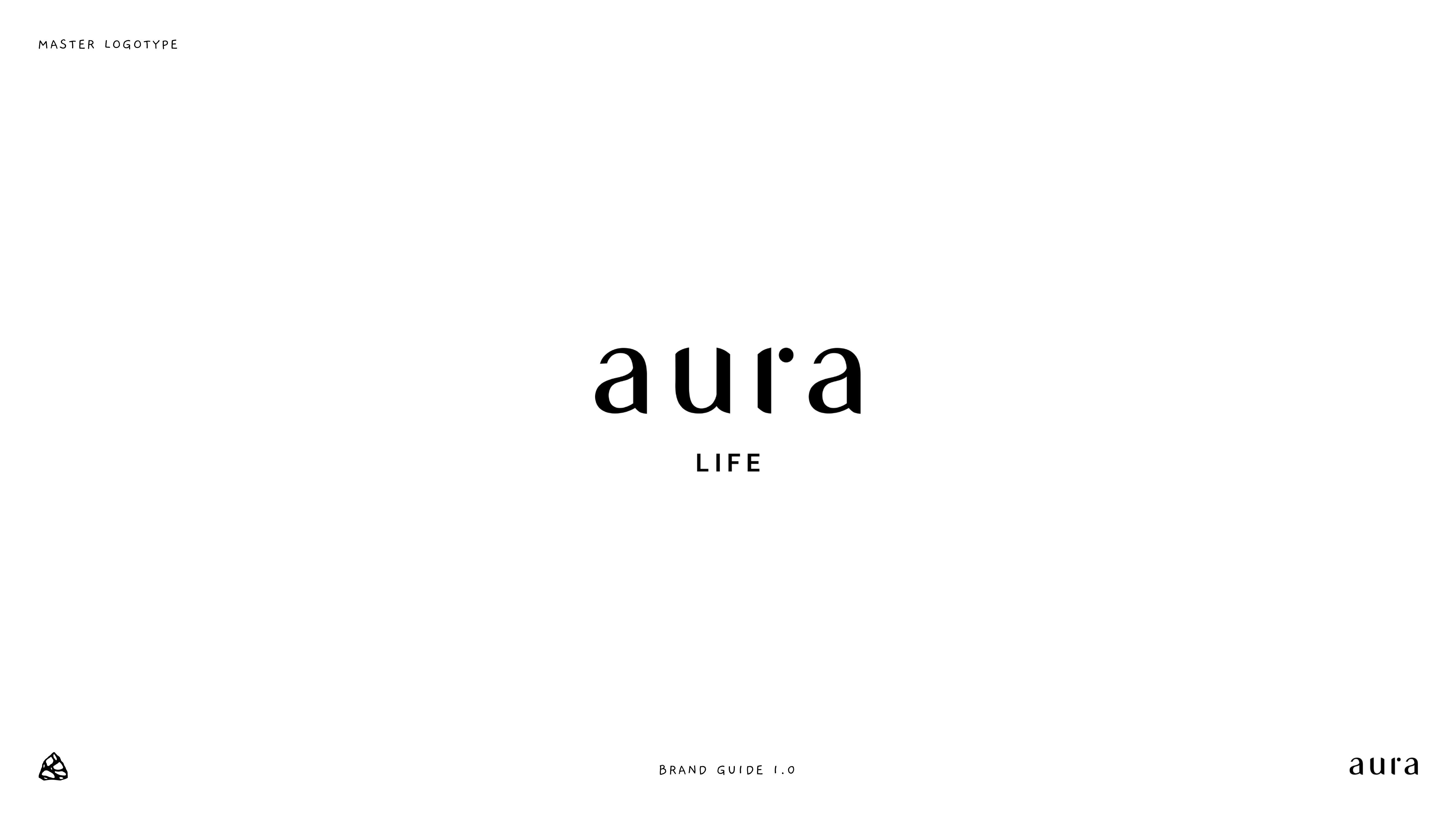 Aura brand guideline, slide 07